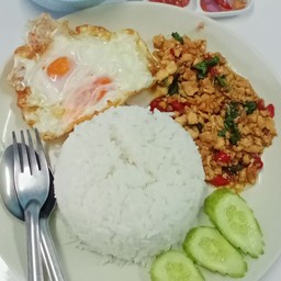 นีนี่ อาหารตามสั่ง (ฮาลาล) ถนนสุขยาค์ เบอเส้ง หน้าแฟลตตำรวจ