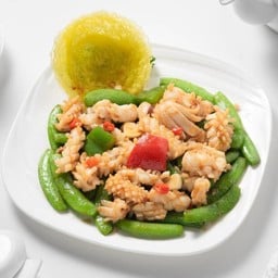 ปลาหมึกผัดกะปิสไตล์มาเลเซีย (L)