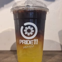Pineapple soda americano-20 oz.