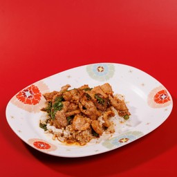 ข้าวกระเพราหมู