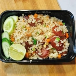 ข้าวผัดกุนเชียง (ไม่ใส่พริกไทยแจ้งทางร้านด้วยค่ะ)
