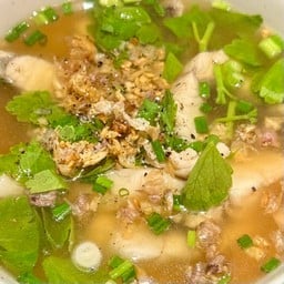 ข้าวต้มปลากะพง