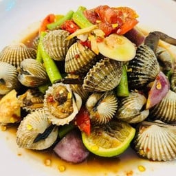 ตำหอยแครง