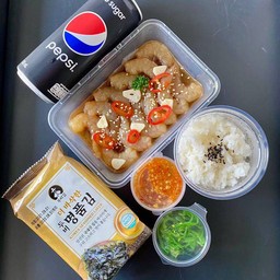 กุ้งดอง+Pepsi