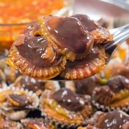 หอยแครงลวกจิ้ม