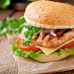 เบอร์เกอร์ไก่กรอบ