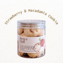 Strawberry Macadamia Cookies