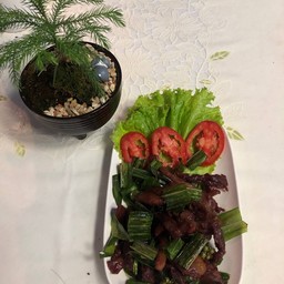 เนื้อแดดเดียวทอด