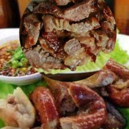 ย่างรวมเสือร้องไห้+ไส้อ่อนหมูย่าง