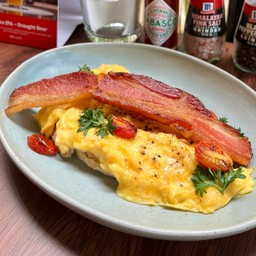 Bacon & Eggs on Sourdough