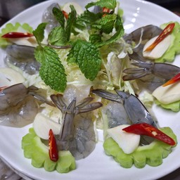 กุ้งแช่น้ำปลา