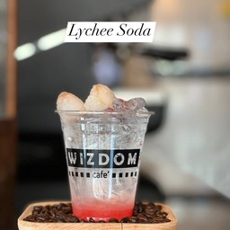 LYCHEE SODA.