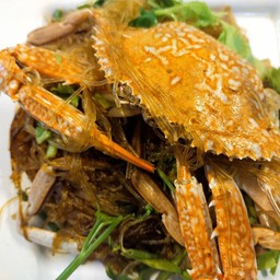 ปูม้าอบวุ้นเส้น