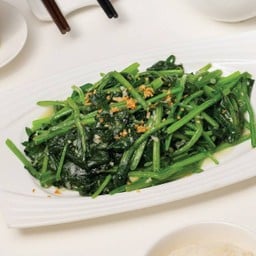 ปวยเล้งผัดกระเทียม (S)