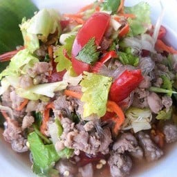 ยําวุ้นเส้นหมูสับ LM