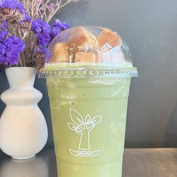 ปังเย็นชาเขียว ปั่น