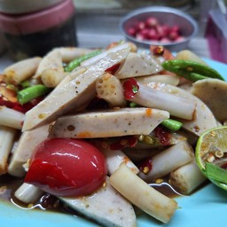 ตำไหลบัวหมูยอ