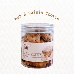 Nut and Raisin Cookies