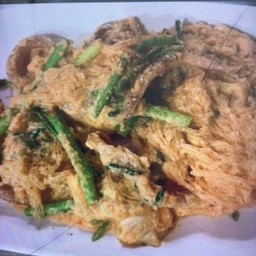 สุกี้แห้งหมึกกรอบ