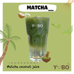มัทฉะน้ำมะพร้าว Matcha coconut juice