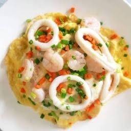 ข้าวไข่เจียวทะเล