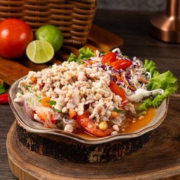 ยำวุ้นเส้นหมูสับ