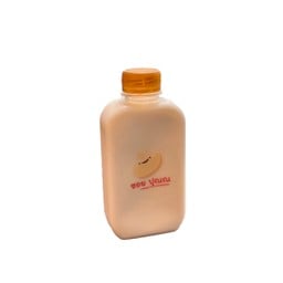 น้ำเต้าหู้เย็น (ขวด)(Cold Soymilk ) (ซอยปุณณ)