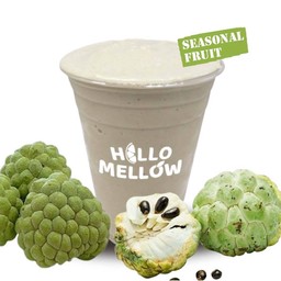 น้อยหน่าปั่นนมสด Castard Apple Smoothie