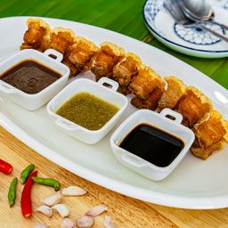 หมูกรอบทอด