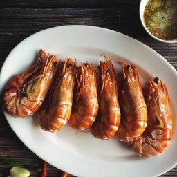 กุ้งเผา ขนาดใหญ่