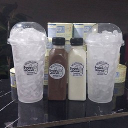 นมสดคาราเมลใส่ขวด