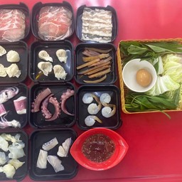 Set ทะเล+หมู สุดคุ้ม ทะเล9 หมู5ถาด
