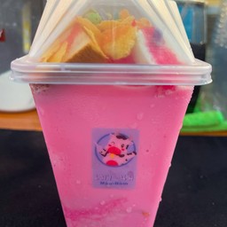 ปังเย็นนมชมพู