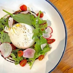 Burrata Pesto Balsamic Salad