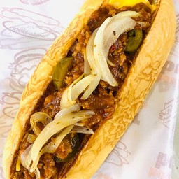 Chili Beef Hotdog