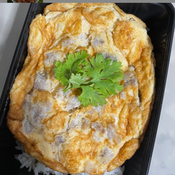 ข้าวไข่เจียวหมูสับ