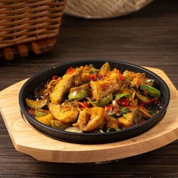 ผัดฉ่าปลากะพง