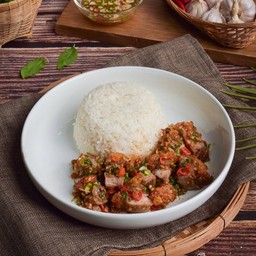 หมูกรอบคั่วพริกเกลือ