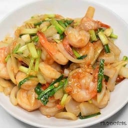 ข้าวผัดน้ำมันหอยกุ้ง