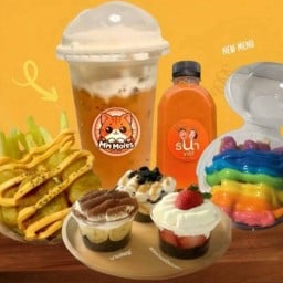 Mimmories Cat Cafe สเต็ก&ชาไข่มุก สาขากรุงเทพกรีฑา