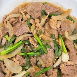 ข้าวผัดน้ำมันหอยหมูชิ้น