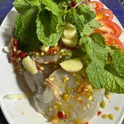 กุ้งแช่น้ำปลา