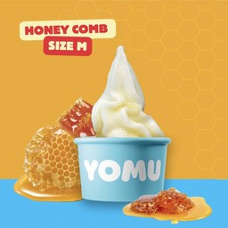 โฟรเซ่นโยเกิร์ตไซส์ M น้ำผึ้ง + รวงผึ้ง