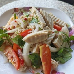 ยำวุ้นเส้นไก่ยอ