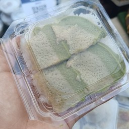 ข้าวเหนียวสังขยาใบเตย