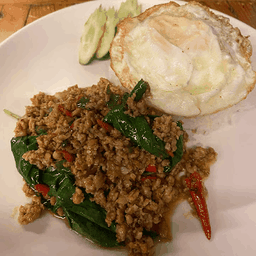 ข้าวกระเพราหมูสับ