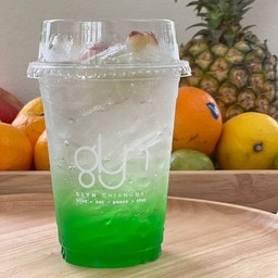 Green apple soda
