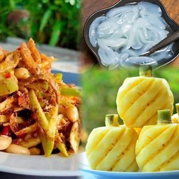 โปรโมชั่นสุดคุ้มลดกะหน่ำ ยำมะม่วงปลากรอบ+ลูกตาลลอยแก้ว+สับปะรดหวานกรอบใส่กล่อง นาทีนี้ต้องโปรโมชั่นนี้