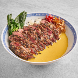 🍛ข้าวกระหรี่สเตกเนื้อวากิว