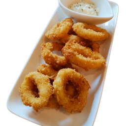 ปลาหมึกทอด